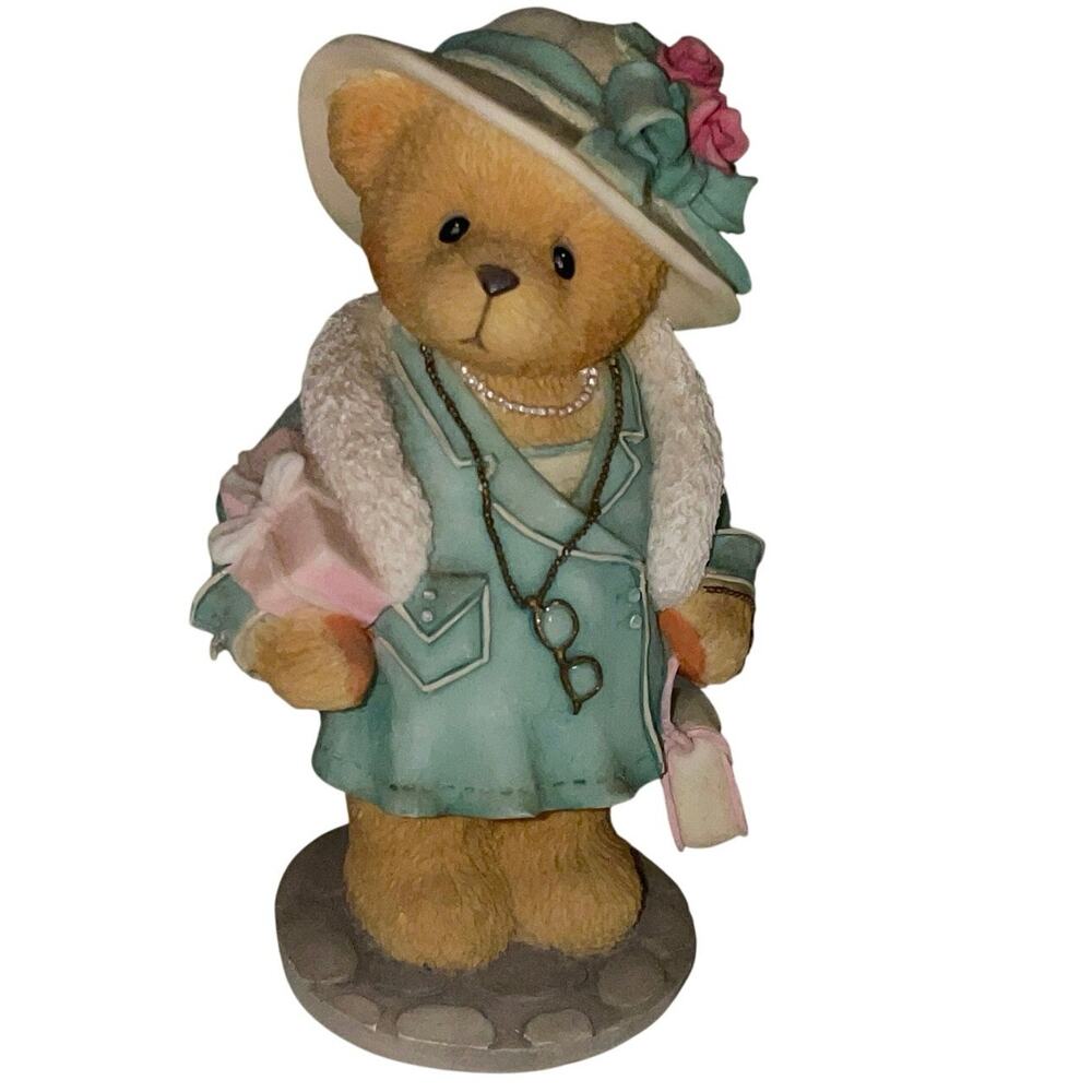 Members Only 1997 Members Only Bear Figurine Vintage 3" Enesco